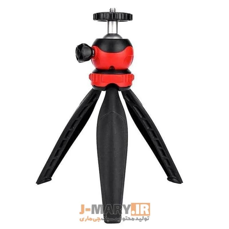 سه پایه دوربین جی ماری مدل Jmary MT-20 +🎁هدیه — تصویر ۵