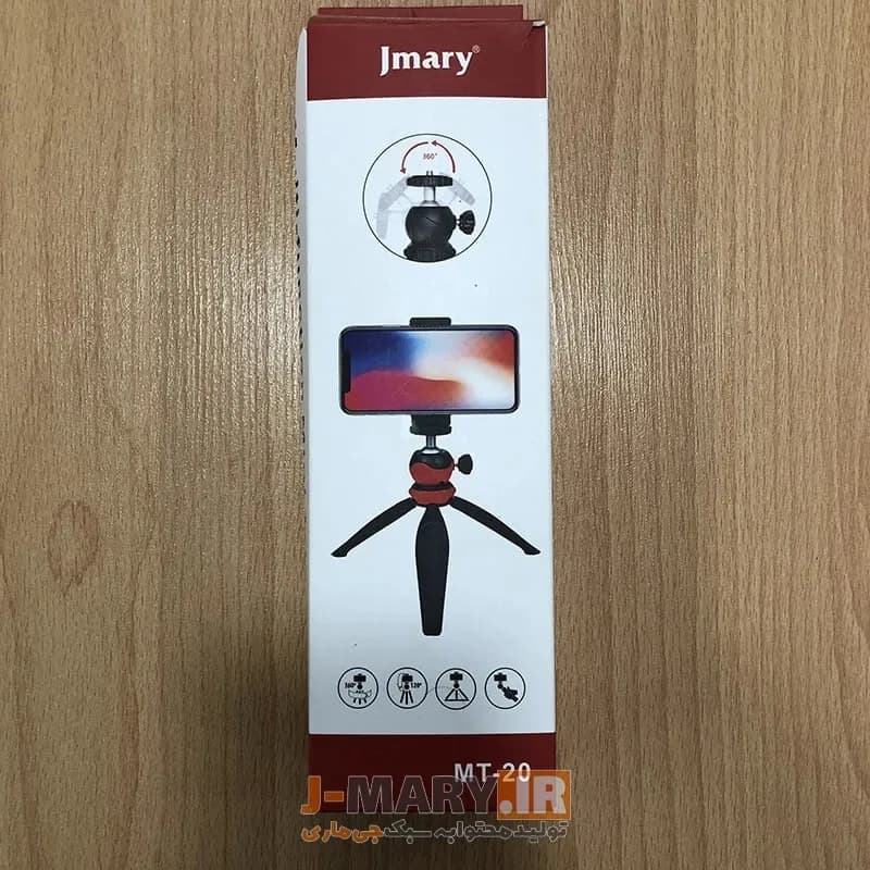 سه پایه دوربین جی ماری مدل Jmary MT-20 +🎁هدیه — تصویر ۴