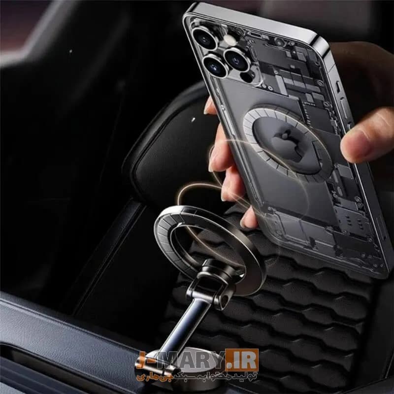 نگهدارنده موبایل جی ماری مدل Jmary MH-79 مگنتی +🎁هدیه — تصویر ۴