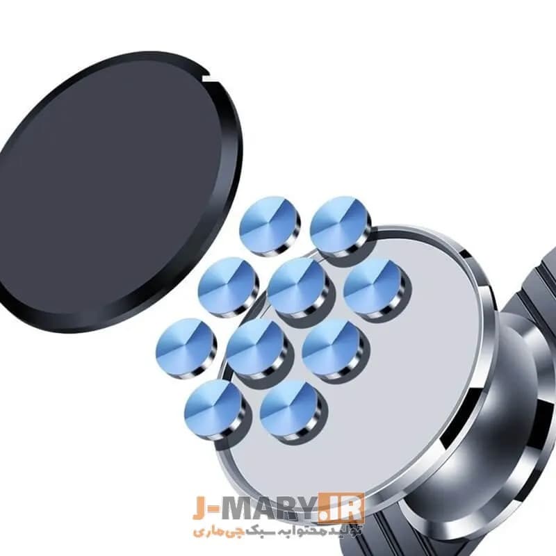 هولدر موبایل جی ماری Jmary MH-73 داشبوردی مگنتی +🎁هدیه — تصویر ۲
