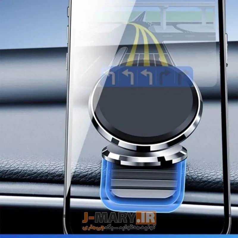 هولدر موبایل جی ماری Jmary MH-73 داشبوردی مگنتی +🎁هدیه — تصویر ۷