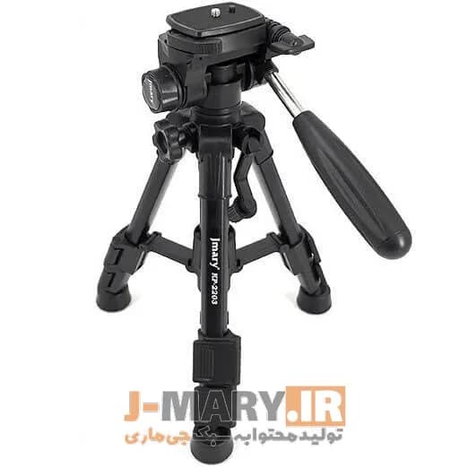 سه پایه دوربین جی ماری مدل Jmary KP-2203+🎁هدیه — تصویر ۶