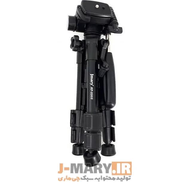سه پایه دوربین جی ماری مدل Jmary KP-2203+🎁هدیه — تصویر ۵