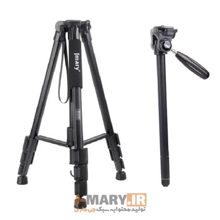 سه پایه دوربین جی ماری مدل JMARY KP-2254 + هدیه — تصویر ۴
