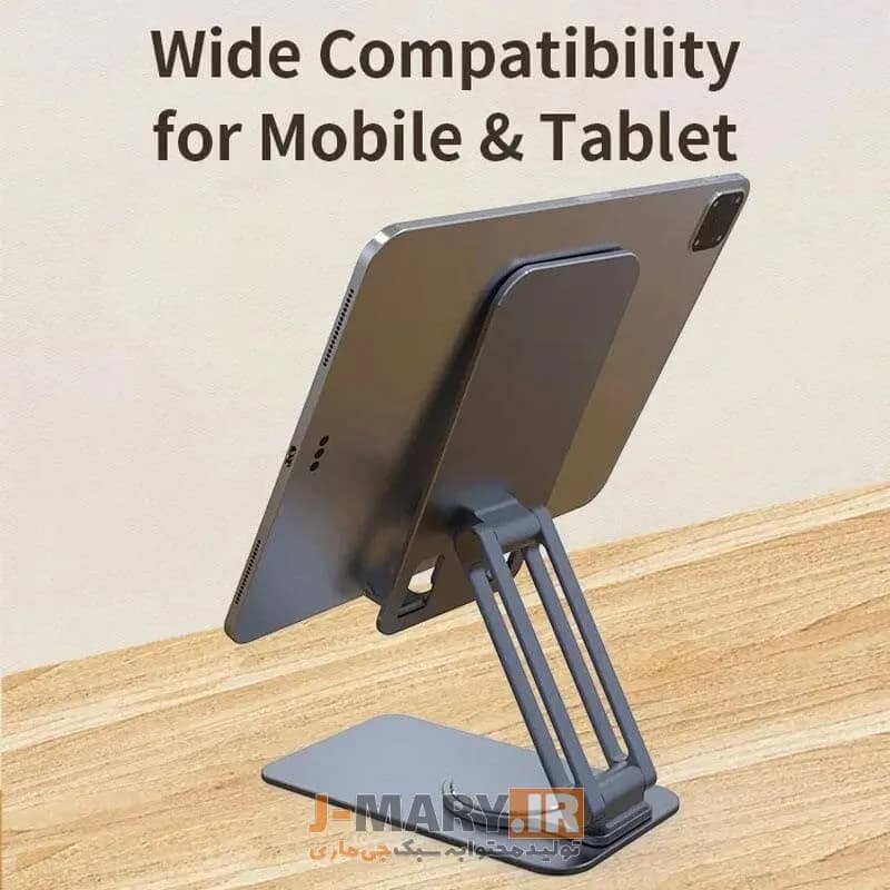 پایه نگهدارنده رومیزی تبلت و موبایل Jmary MK-60 +🎁هدیه — تصویر ۵