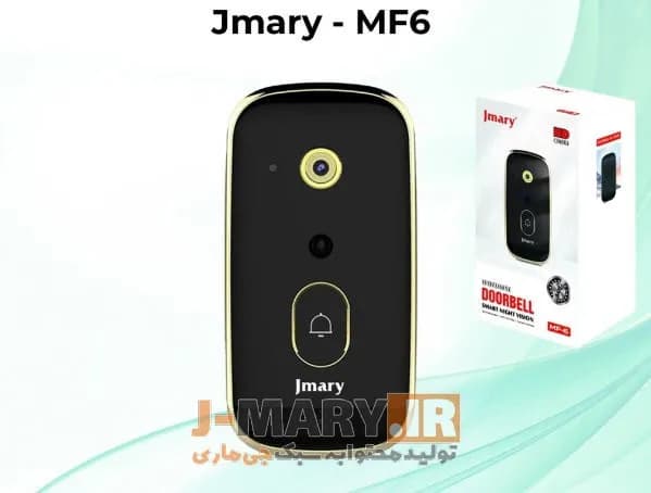 زنگ در هوشمند جی ماری مدل JMARY MF-6 +🎁هدیه — تصویر ۲