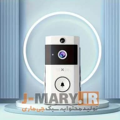 زنگ در هوشمند دید در شب جی ماری مدل Jmary MF-8 +🎁هدیه — تصویر ۳