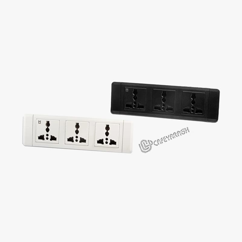 پریز توکار Universal ملونی مدل 10152