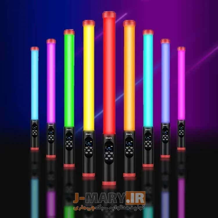 باتوم لایت جی ماری مدل Jmary FM-128RGB +🎁هدیه — تصویر ۳