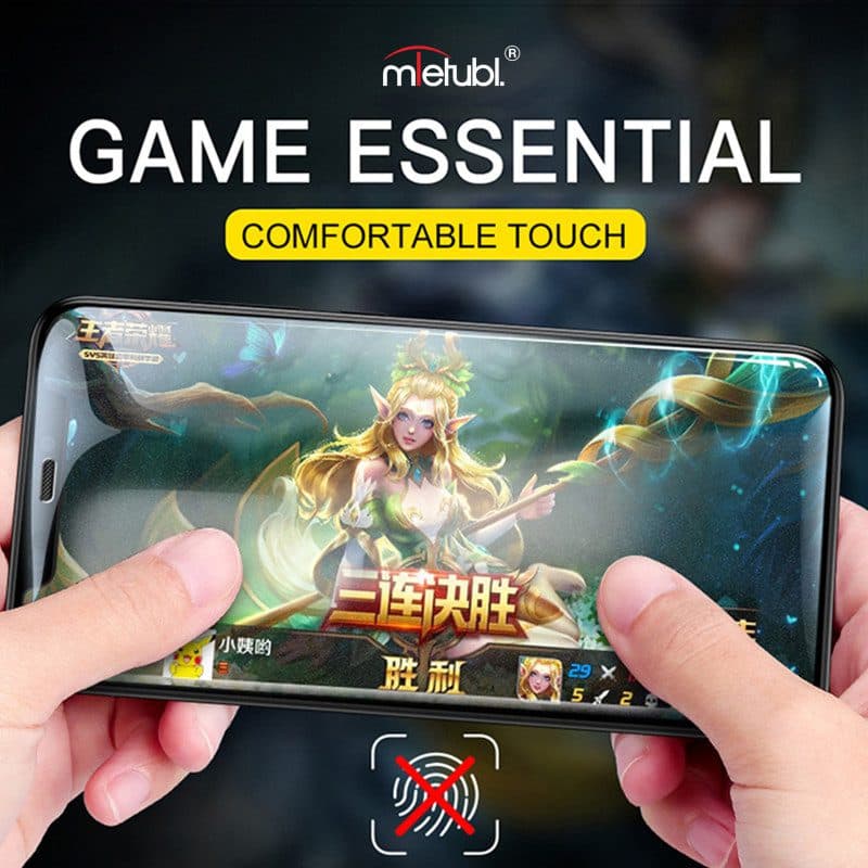 محافظ صفحه نمایش میتوبل مدل Super D مناسب برای iPone 14 Pro Max رنگ مشکی — تصویر ۳