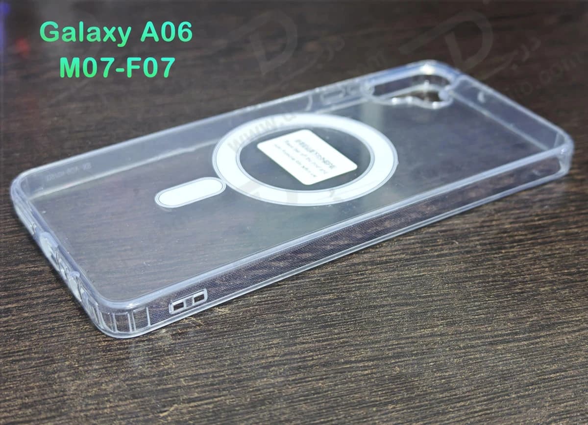 قاب کریستالی شفاف مگنتی Samsung Galaxy F07 — تصویر ۲