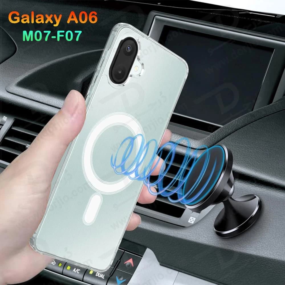 قاب کریستالی شفاف مگنتی Samsung Galaxy F07 — تصویر ۶