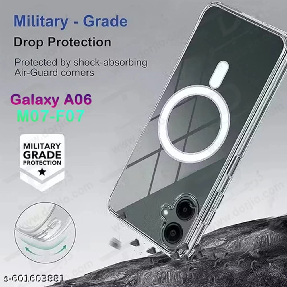 قاب کریستالی شفاف مگنتی Samsung Galaxy F07 — تصویر ۸