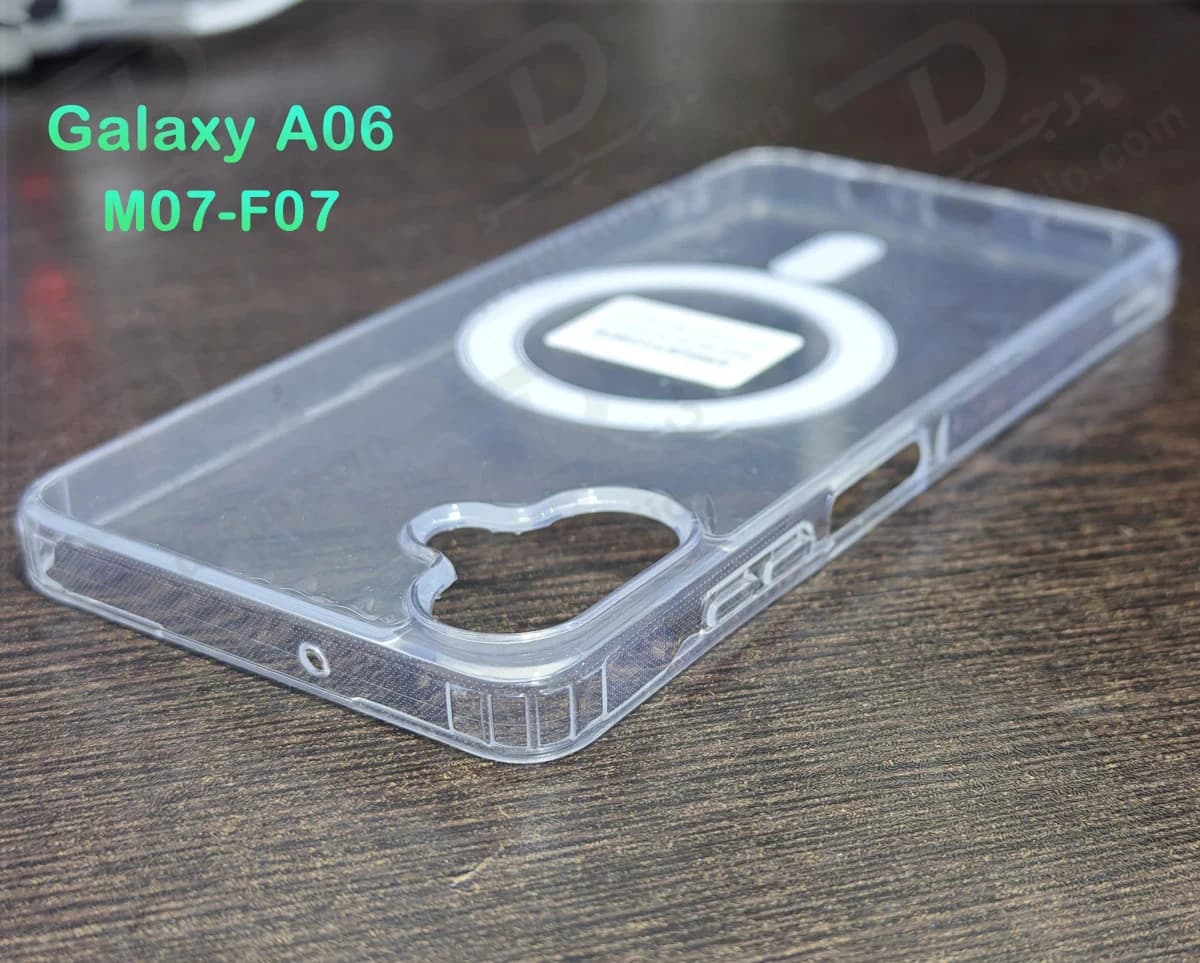 قاب کریستالی شفاف مگنتی Samsung Galaxy M07 — تصویر ۷