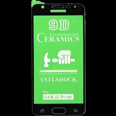 محافظ صفحه نمایش سرامیک مدل شفاف مناسب برای گوشی موبایل سامسونگ J5 Prime / ON5 2016