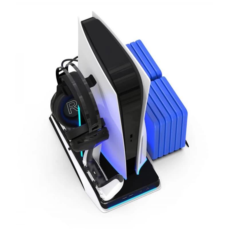 پایه شارژر و خنک کننده پلی استیشن 5 پرودو Porodo PDX116 PS5 Cooling and Charging Hub — تصویر ۶