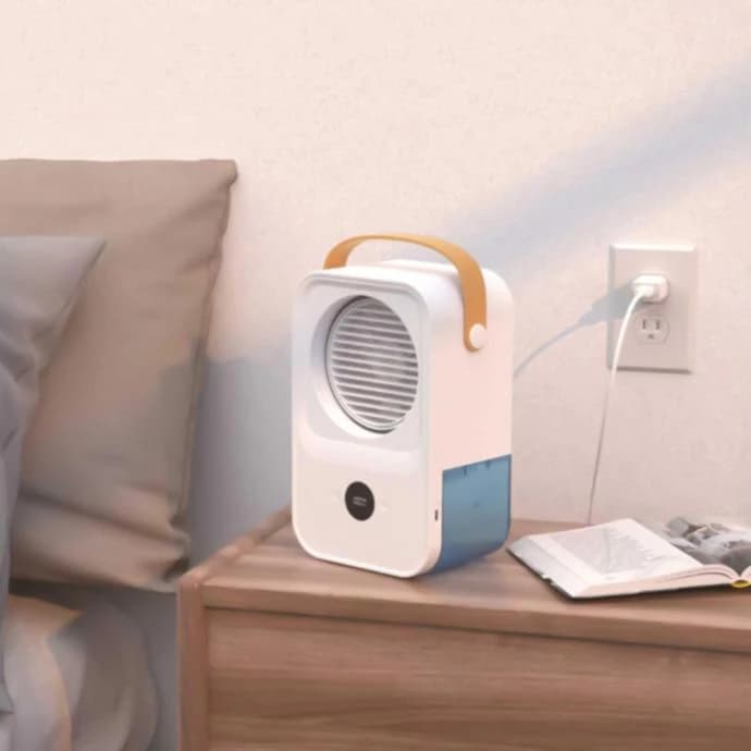 پنکه و کولر آبی شارژی پرودو مدل Porodo PD-LSACF Nano Mist Cooling Fan — تصویر ۶