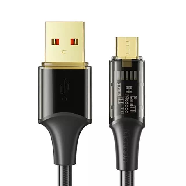 کابل میکرو یو اس بی مک دودو Mcdodo CA-2100 طول 1.2 متر شدت جریان 3 آمپر — تصویر ۷