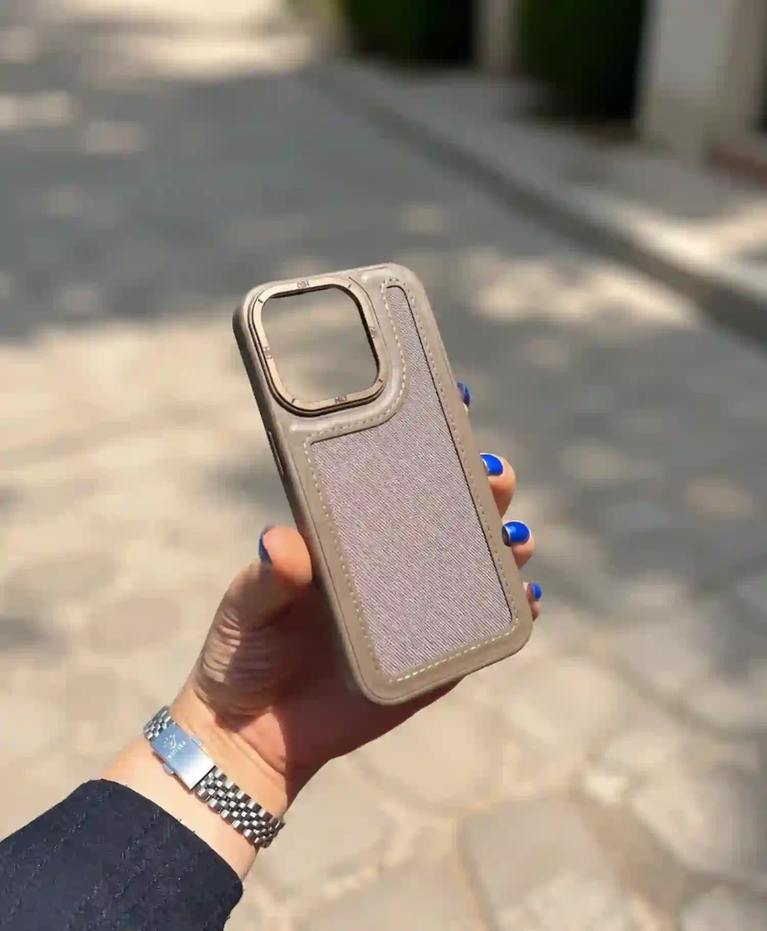 قاب پارچه ای HDD اورجینال گوشی موبایل آیفون Iphone 15 Pro — تصویر ۵