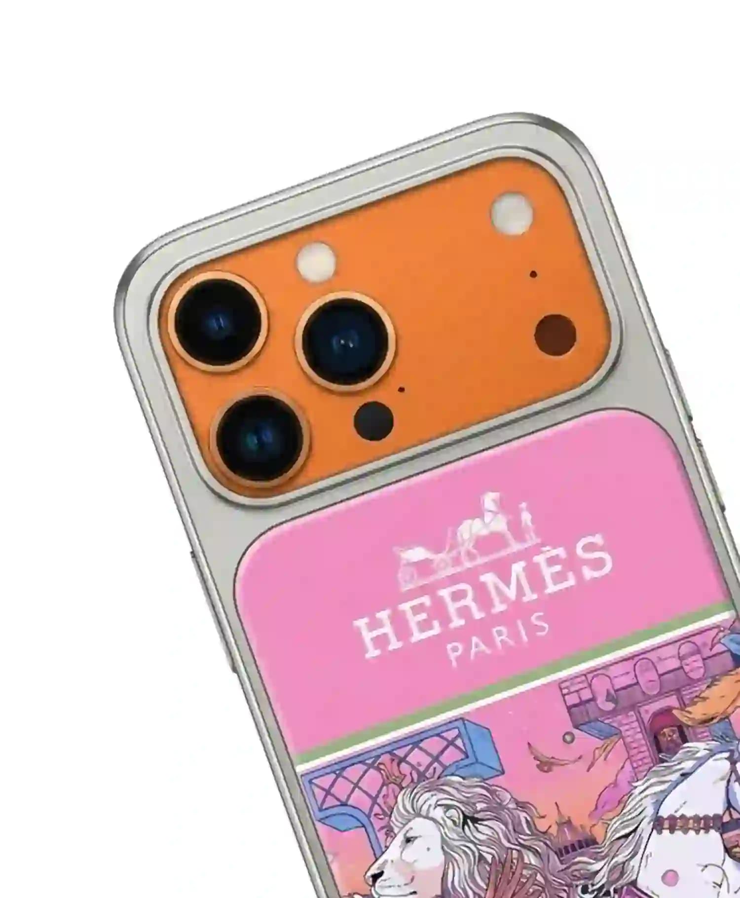 قاب طرح دار فانتزی Hermes گوشی آیفون Iphone 17 Pro Max — تصویر ۲