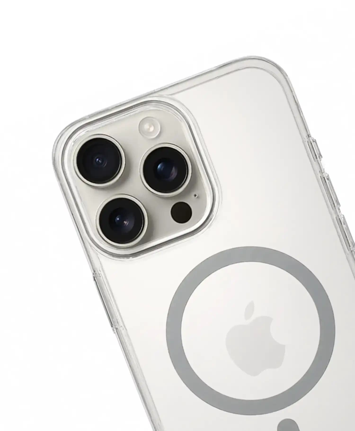 قاب PC شفاف مگ سیف دار مجیک ماسک گوشی موبایل Iphone 16 Pro Max — تصویر ۲