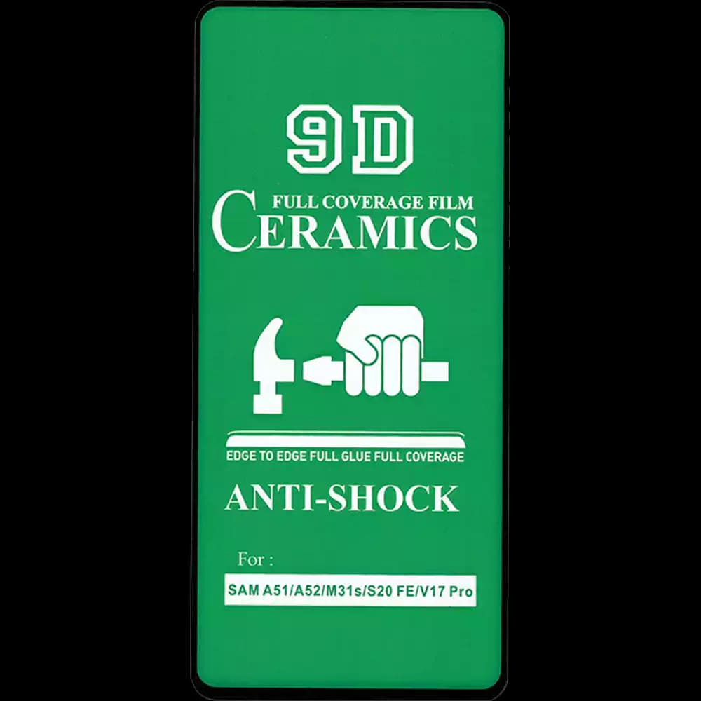 محافظ صفحه نمایش سرامیک مدل شفاف مناسب برای سامسونگ A51 / A52 / M31s / S20 Fe / A51 5G