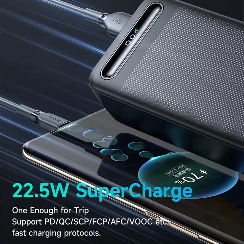 پاوربانک 30000 میلی آمپر مک دودو Mcdodo MC-3911 با توان 22.5 وات — تصویر ۳