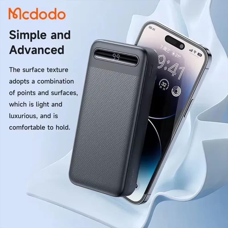 پاوربانک 20000 میلی آمپر مک دودو مدل Mcdodo MC-4432 — تصویر ۴