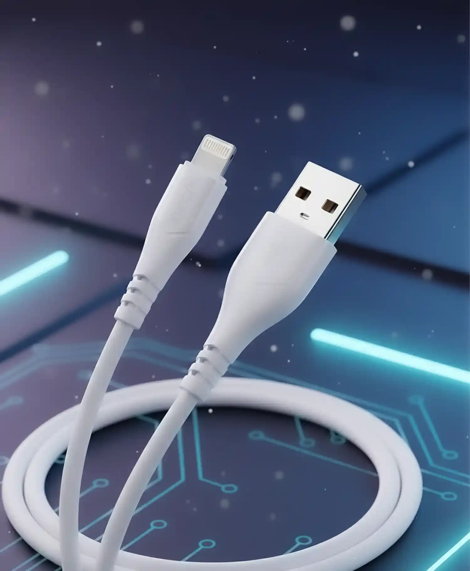 کابل تبدیل USB به Lightning شوش مدل SH-401i — تصویر ۴