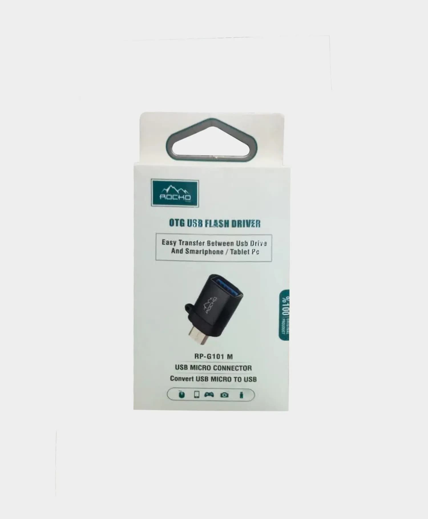 تبدیل USB به Micro-B روکو RP-G101M — تصویر ۳
