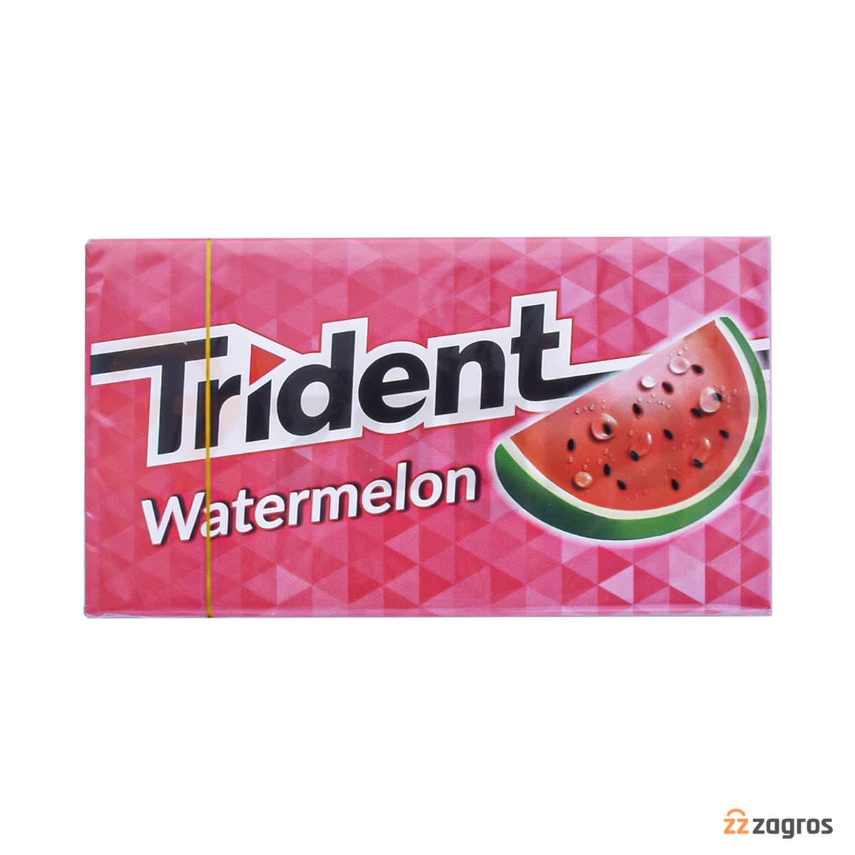 آدامس با طعم هندوانه تریدنت مدل WATERMELON بسته 14 عددی