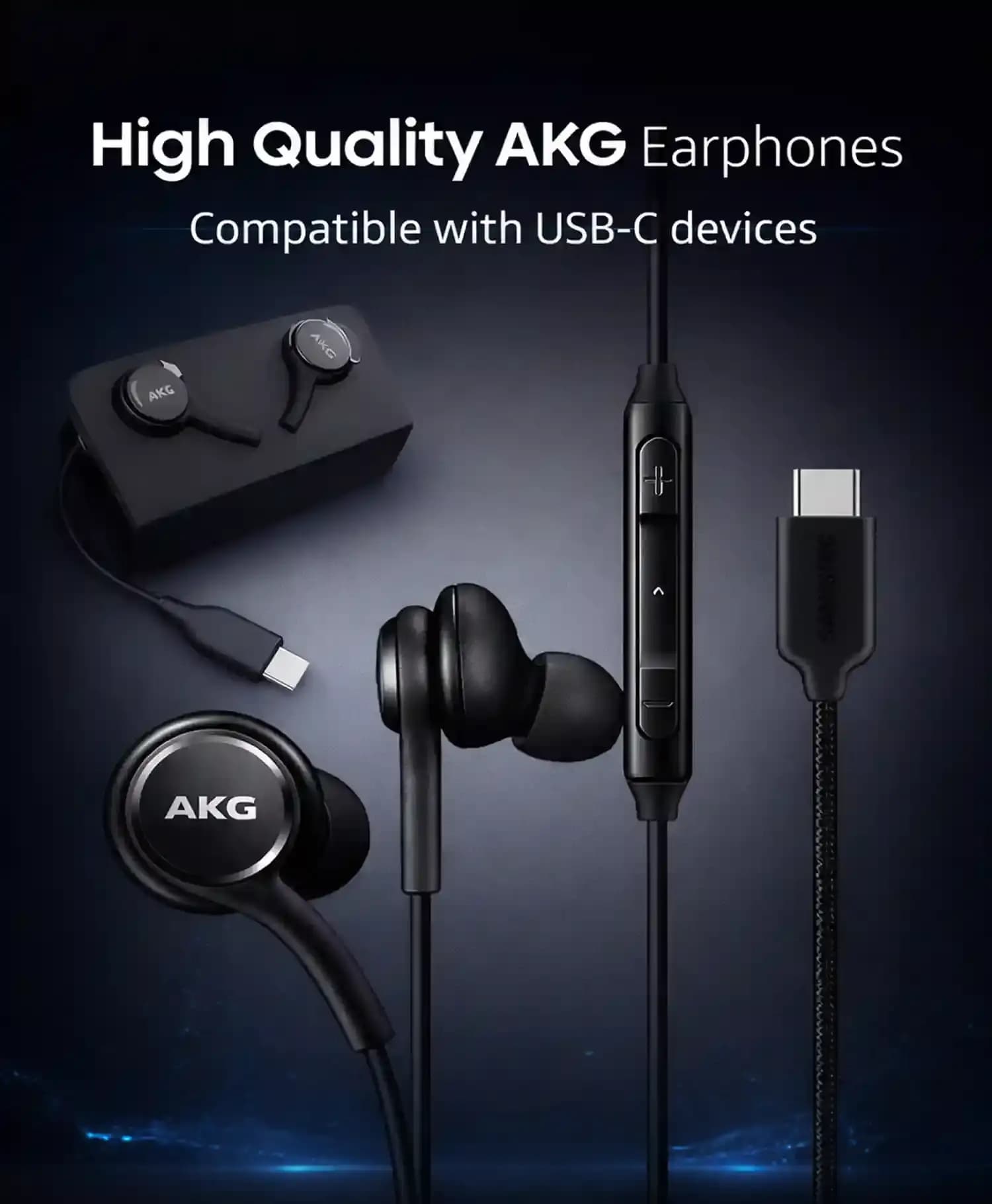 ایرفون با سیم Type-C مدل AKG GH59-15167A RYBM7 — تصویر ۴