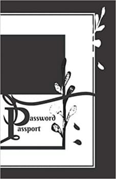کتاب Password Passport: Black & White Password Book with Alphabet Tabs/Journal with A-Z Tabs/Diary Index for Girls Boys/Customize Page Organizer Notebook … Tips Banking Info/5”x7” 140 Page