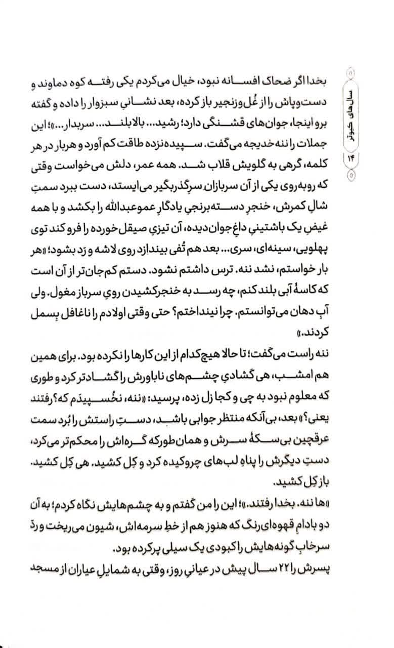 کتاب سالهای کبوتر — تصویر ۶