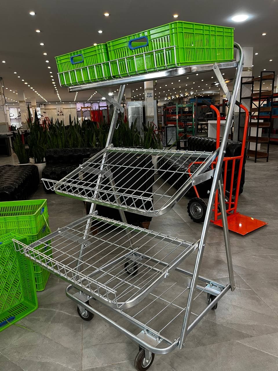 استند میوه و سبزی 8 سبد 17kg — تصویر ۵