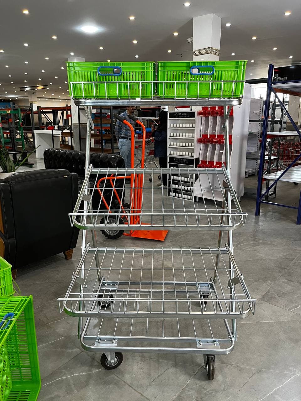 استند میوه و سبزی 8 سبد 17kg — تصویر ۳