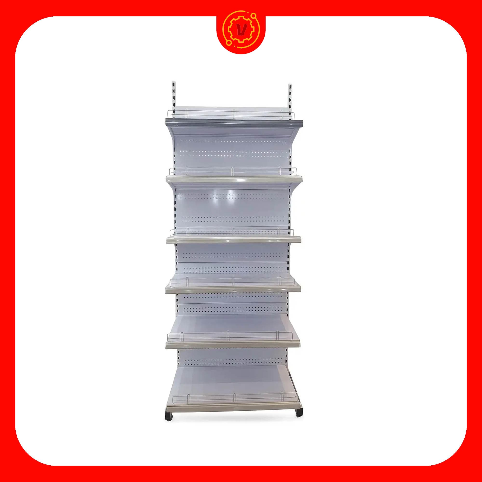 قفسه هایپری خودایست 6 طبقه 95×40 کف50 ارتفاع 220