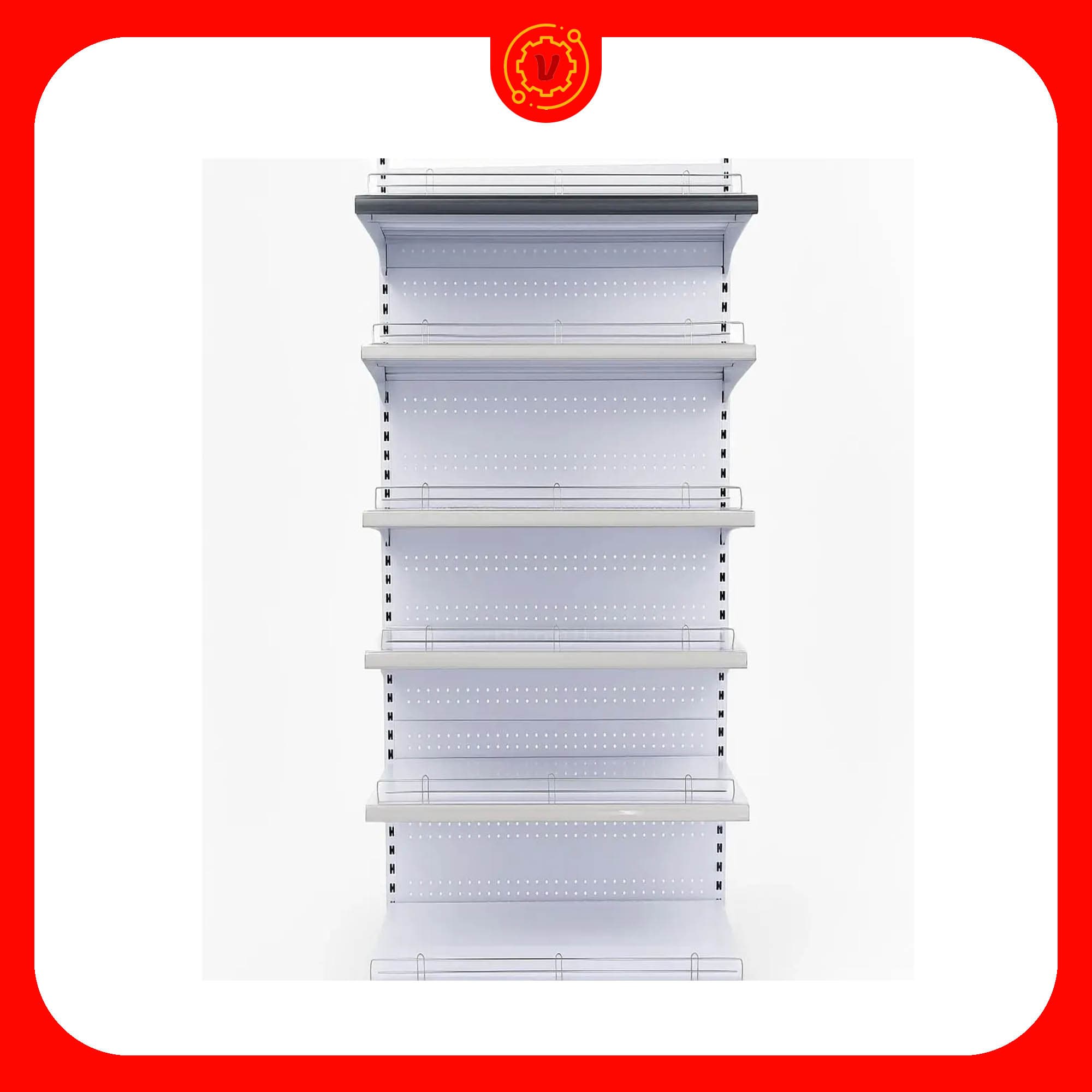 قفسه هایپری خودایست 6 طبقه 95×30 کف50 ارتفاع 220