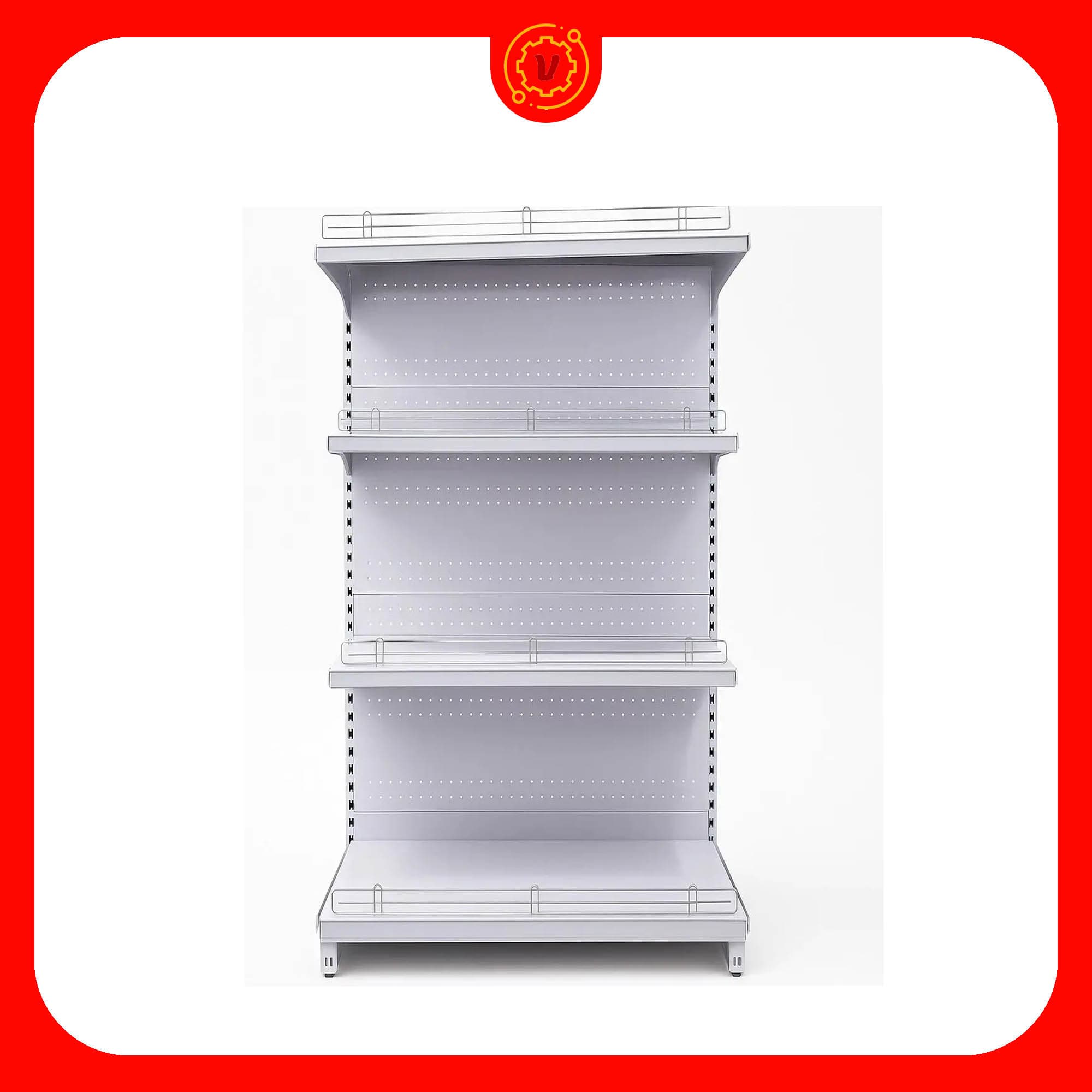 قفسه هایپری خودایست 4طبقه 95×30 کف40 ارتفاع 160