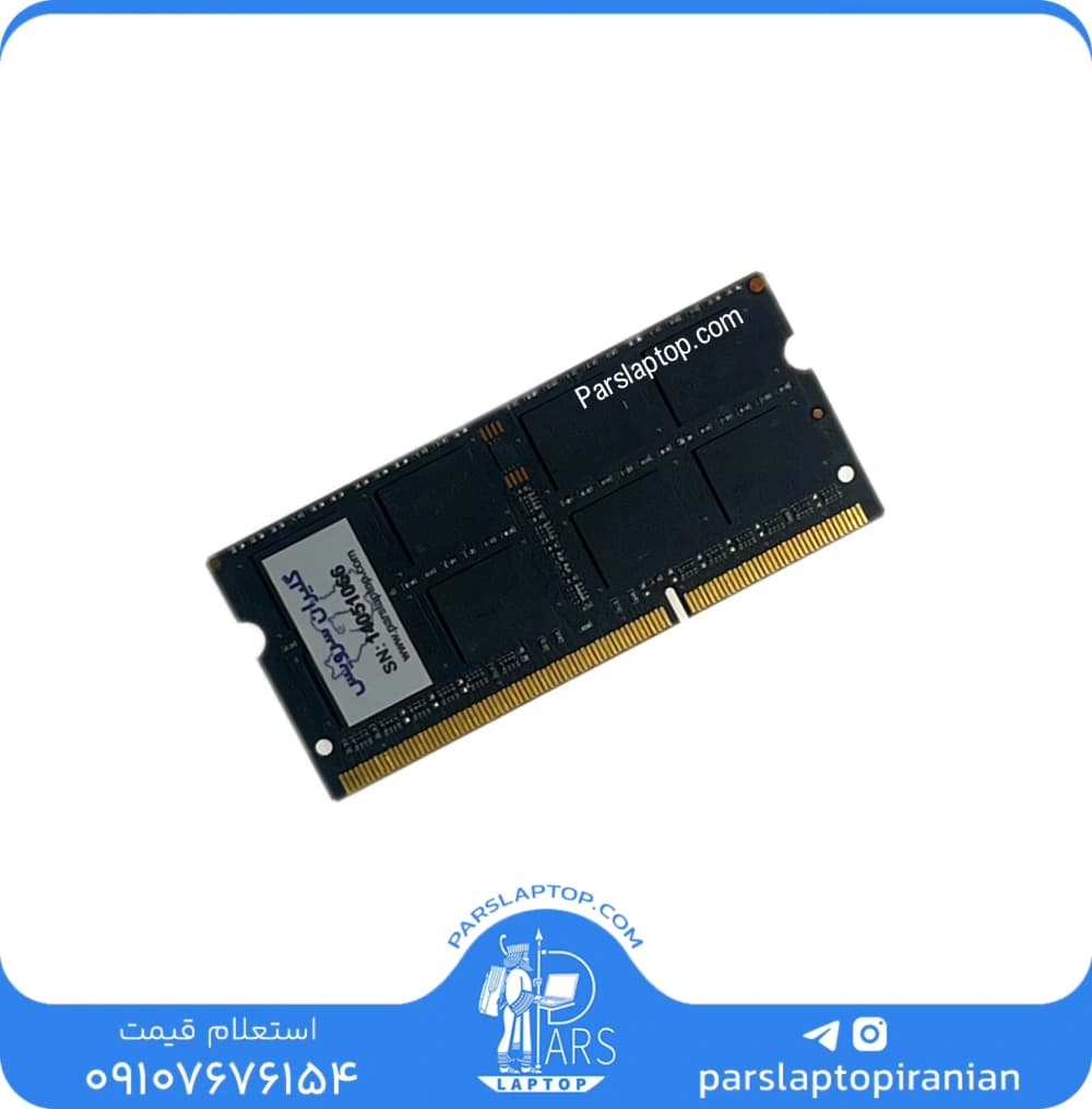 رم لپ تاپ استوک 8 گیگ میکرون MICRON DDR3L | PC3L-12800 — تصویر ۲