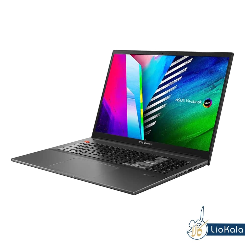 لپ تاپ ASUS Vivobook Pro M7600QE | پردازنده AMD Ryzen 9 – رم 32 – حافظه داخلی 1 ترابایت – نمایشگر 16 اینچ 4K — تصویر ۴