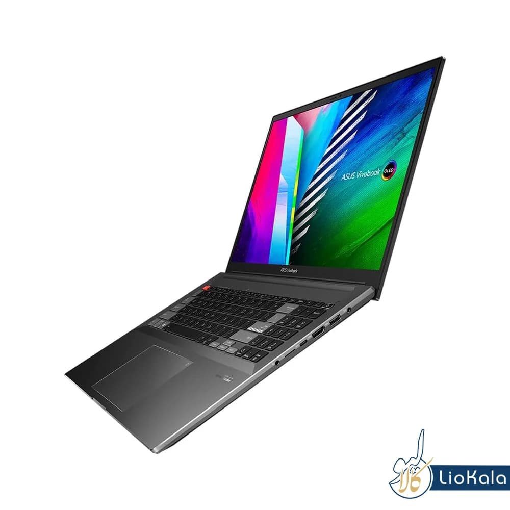 لپ تاپ ASUS Vivobook Pro M7600QE | پردازنده AMD Ryzen 9 – رم 32 – حافظه داخلی 1 ترابایت – نمایشگر 16 اینچ 4K — تصویر ۶