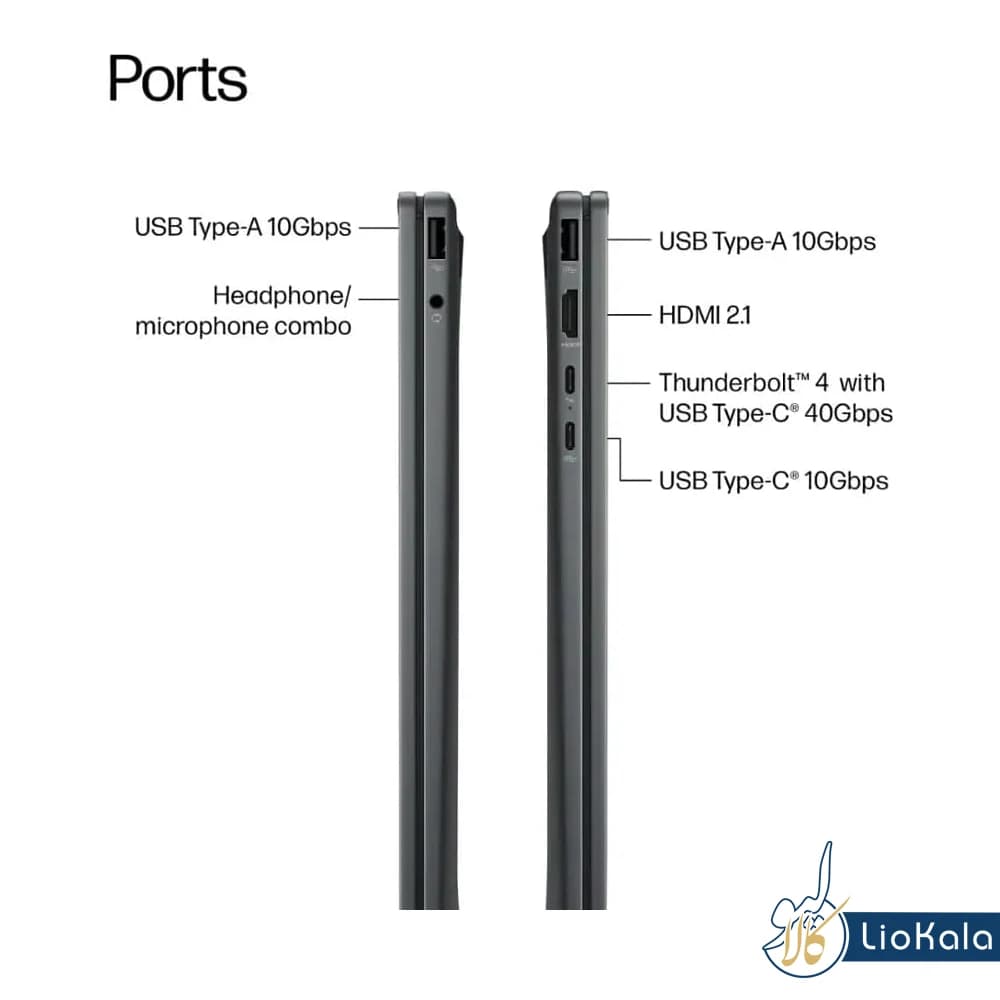 لپ تاپ HP OmniBook X Flip 16 | پردازنده Core Ultra 7 – رم 16 – حافظه داخلی 1 ترابایت – نمایشگر 16 اینچ لمسی — تصویر ۷