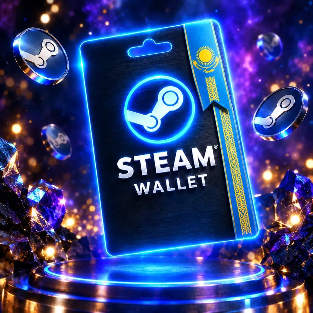 استیم والت قزاقستان | خرید گیفت کارت Steam قزاقستان | گیورا