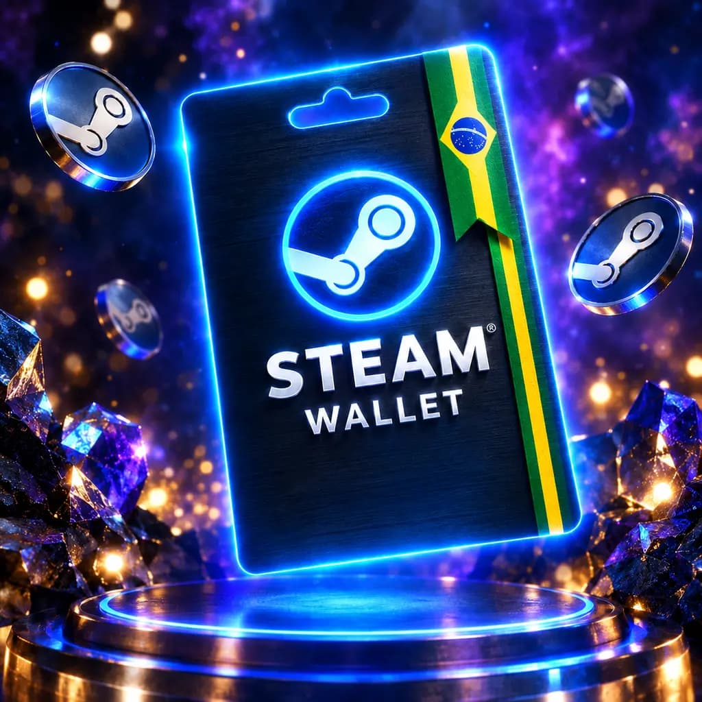 استیم والت برزیل | خرید گیفت کارت Steam برزیل | گیورا