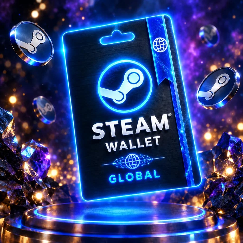 استیم والت گلوبال | خرید گیفت کارت Steam گلوبال | گیورا