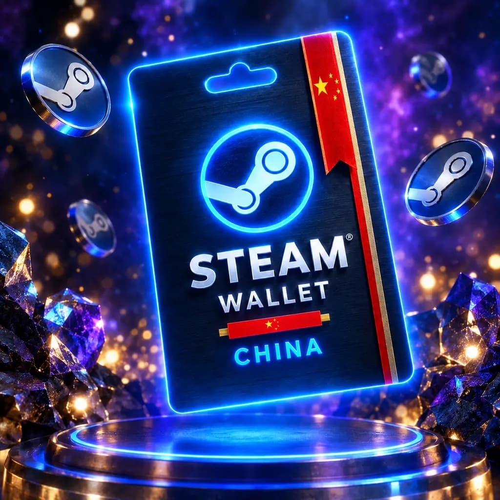 استیم والت چین | خرید گیفت کارت Steam چین | گیورا