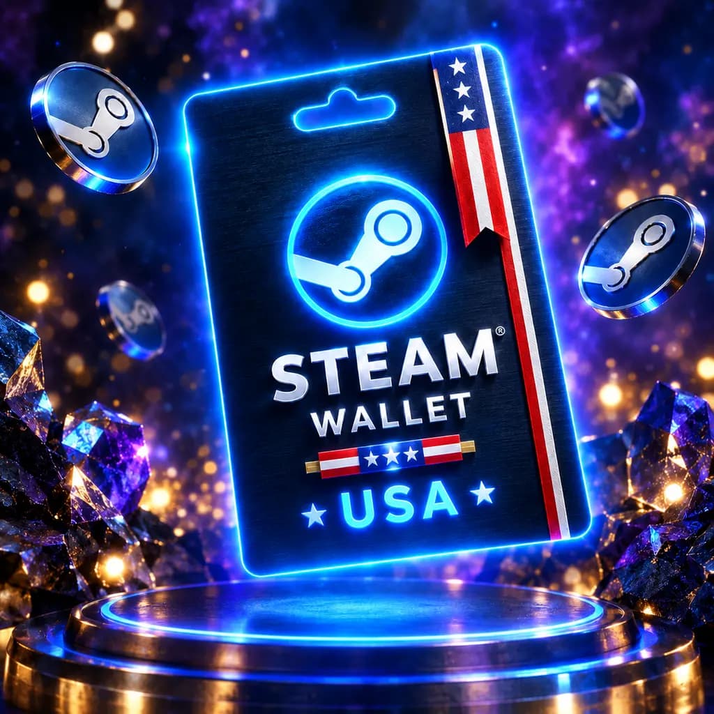 استیم والت آمریکا | خرید گیفت کارت Steam آمریکا | گیورا