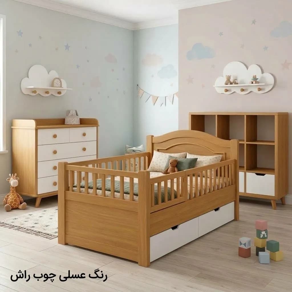 سرویس خواب کودک و نوجوان مدل ماهور — تصویر ۲