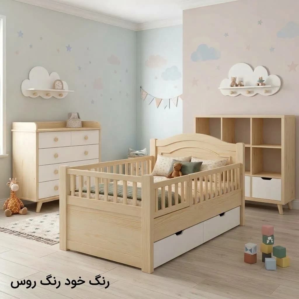 سرویس خواب کودک و نوجوان مدل ماهور — تصویر ۳